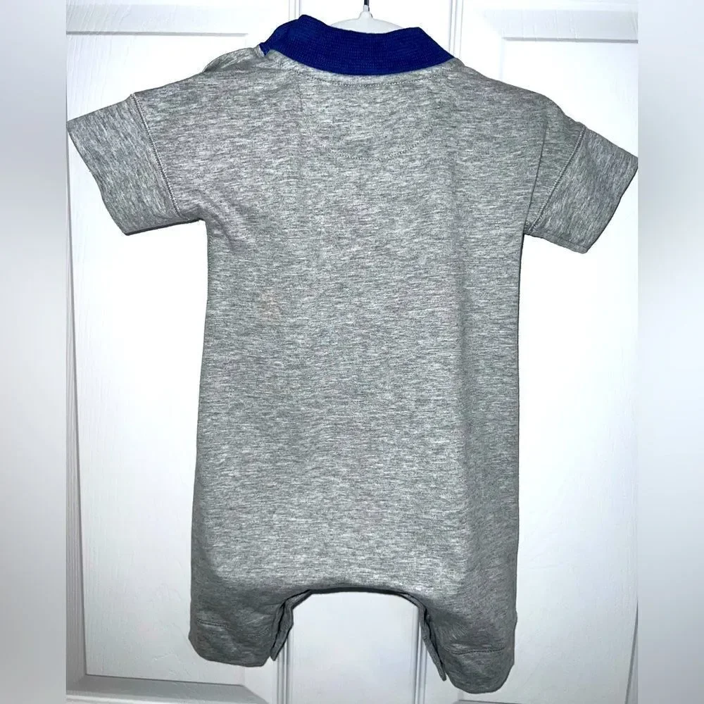 BURBERRY BABY COTTON JUMPSUIT 6M